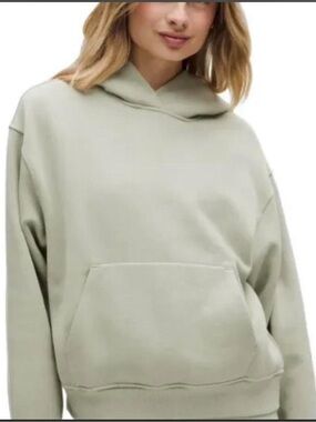 lululemon athletica Fog Green Relaxed Hoodie